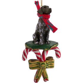 German Shorthaired Pointer - Candy Cane Ornament