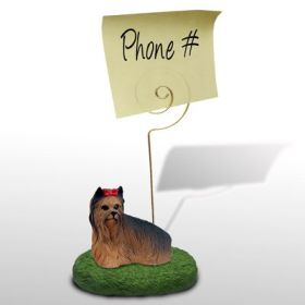 Yorkshire Terrier - Memo Holder