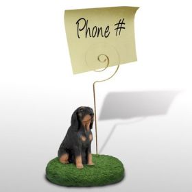 Black and Tan Coonhound - Memo Holder