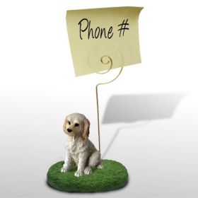 Labradoodle - Cream - Memo Holder