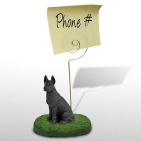 Great Dane - Black - Memo Holder