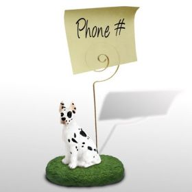 Great Dane - Harlequin - Memo Holder