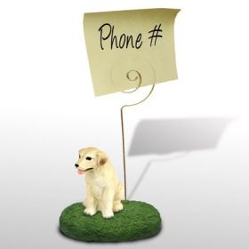 Labrador Retriever - Yellow - Memo Holder