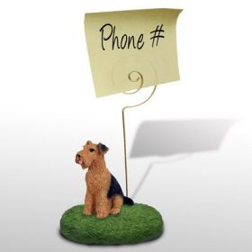 Airedale - Memo Holder