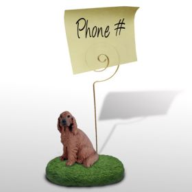 Irish Setter - Memo Holder