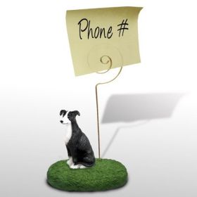 Greyhound - Black and White - Memo Holder