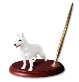 German Shepherd - White - Pen Set