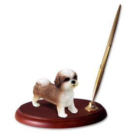 Shih Tzu - Tan - Sport Cut - Pen Set