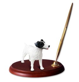 Jack Russell Terrier - Black and White - Rough Coat - Pen Set