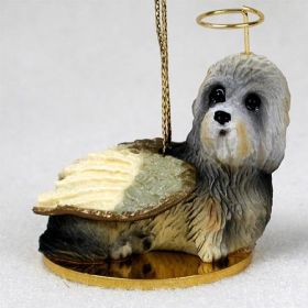 Dandie Dinmont - Angel Ornament