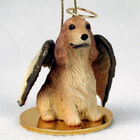 Cocker Spaniel - Blonde - Angel Ornament