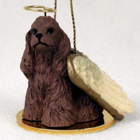 Cocker Spaniel - Brown - Angel Ornament