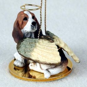 Basset Hound - Angel Ornament