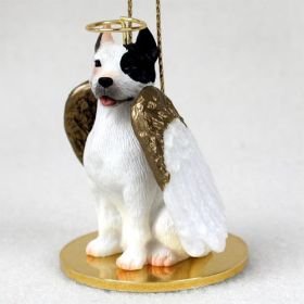 Pit Bull Terrier - White- Angel Ornament