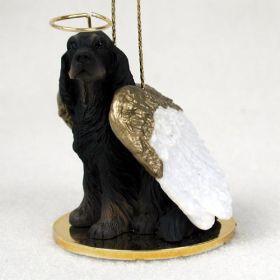 Gordon Setter - Angel Ornament