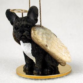 French Bulldog - Angel Ornament