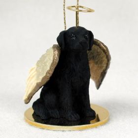 Flat Coated Retriever - Angel Ornament