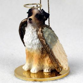 Australian Shepherd - Brown - Docked - Angel Ornament