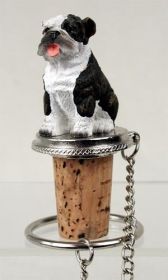 Bulldog - Brindle - Bottle Stopper