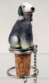 Bedlington Terrier - Bottle Stopper