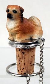 Tibetan Spaniel - Bottle Stopper