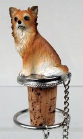 Chihuahua - Long Haired - Bottle Stopper