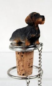 Dachshund - Wire Haired - Bottle Stopper