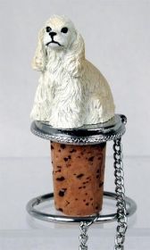 Cocker Spaniel - Blonde - Bottle Stopper