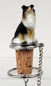 Collie - Tri-Color - Bottle Stopper