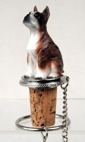 Boxer - Brindle - Bottle Stopper