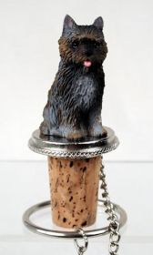 Cairn Terrier - Brindle - Bottle Stopper