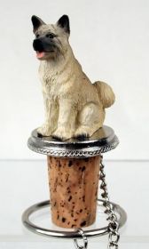 Akita - Fawn - Bottle Stopper