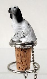 English Setter - Blue Belton - Bottle Stopper