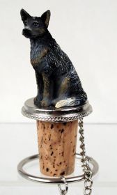 Australian Cattle Dog - Blue - Bottle Stopper