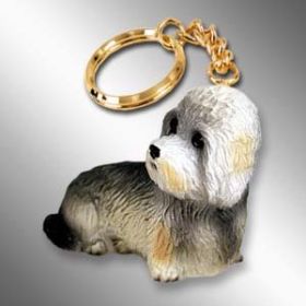 Dandie Dinmont - Keychain