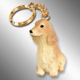 English Cocker Spaniel - Blonde - Keychain