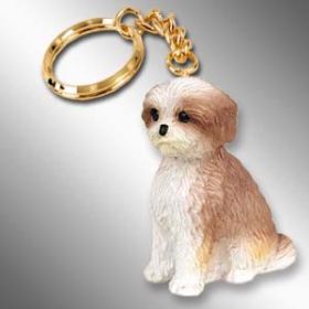 Shih Tzu -Tan - Sport Cut - Keychain