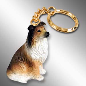 Collie - Sable - Keychain