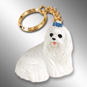 Maltese - Keychain