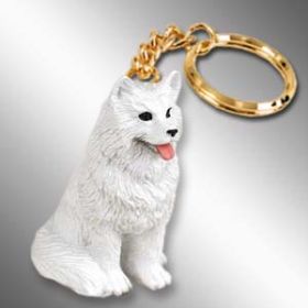 Samoyed-  Keychain