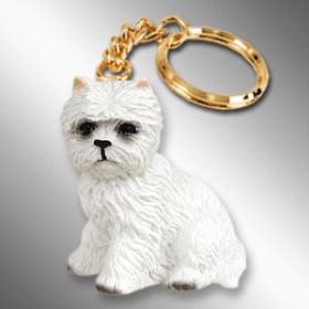 West Highland White Terrier - Keychain