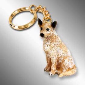 Australian Cattle Dog - Red - Keychain