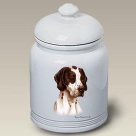 English Pointer - Liver and White - Best of Breed Ceramic Treat Jar