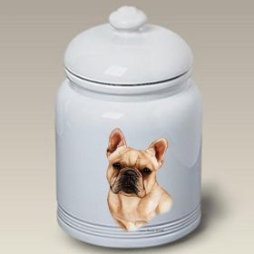 French Bulldog - Cream - Best of Breed Ceramic Treat Jar