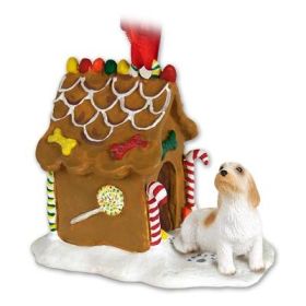 Petit Basset Griffon Vendeen - Gingerbread House Ornament