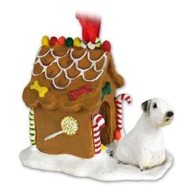 Sealyham Terrier - Gingerbread House Ornament