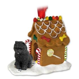 Chow Chow - Black - Gingerbread House Ornament