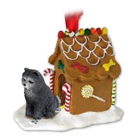 Chow Chow - Blue - Gingerbread House Ornament