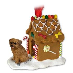 Norfolk Terrier - Gingerbread House Ornament