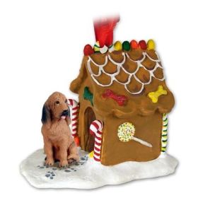 Bloodhound - Gingerbread House Ornament